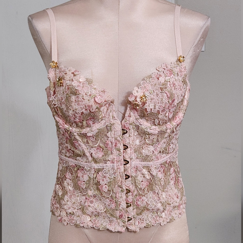 New!Victoria's Secret Atelier Enchanted Garden Corset - Picture 5 of 12